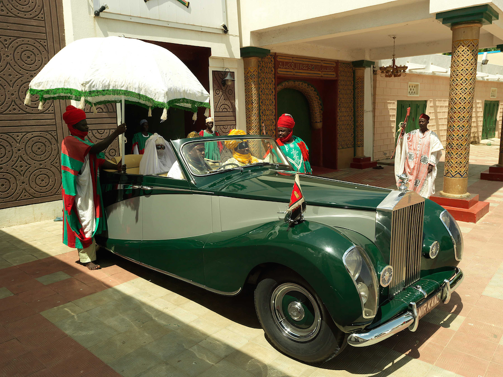 Picture of Emir of Kano's Rolls Royce, George Osodi, 2012. 